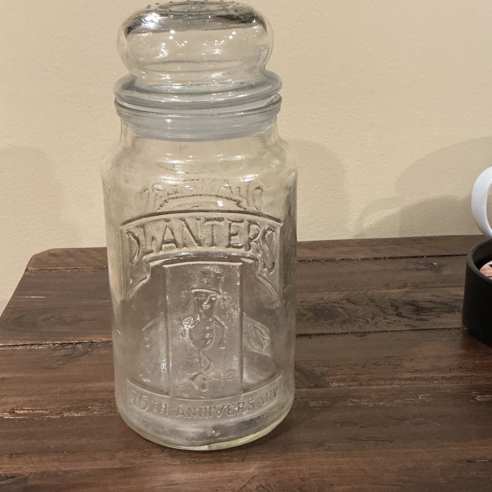 Planters Glass Jar with Lid
